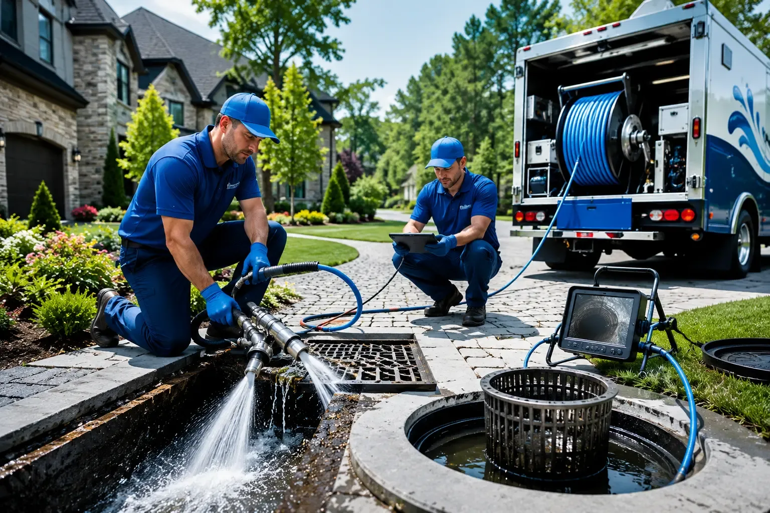 Local outdoor drain cleaning professionals in Roland, AR